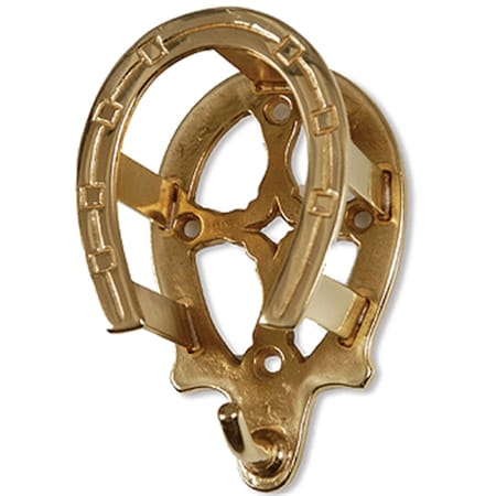 Jacks Imports Bridle Bracket Solid Brass 1522